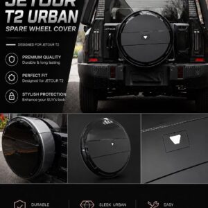 JETOUR T2  STYLE SPARE WHEEL COVER
